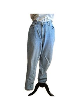 Mom Jeans Light Wash Denim Vtg Paris Sport Club Size 14